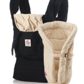 Ergobaby EBBCII6CA Babytrage Carrier Von-Geburt-An Paket, Black/Camel